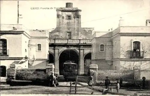 Ak Cádiz Andalucía, Puerta de Tierra