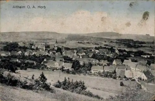 Ak Altheim Horb am Neckar, Gesamtansicht