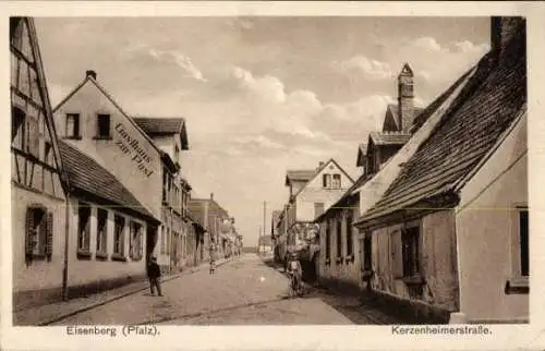 Ak Eisenberg in der Pfalz, Kerzenheimerstraße, Gasthaus zur Post