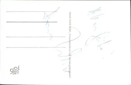 Ak Schauspieler Horst Uhse, Portrait, Autogramm