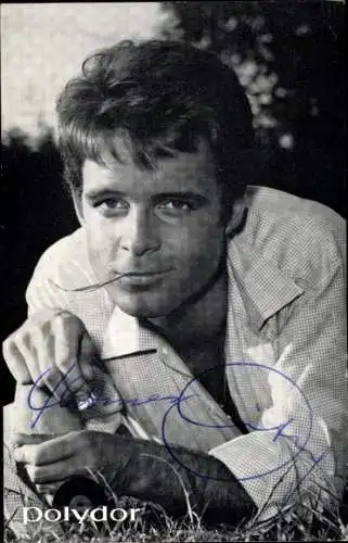 Ak Sänger Thomas Fritsch, Portrait, Autogramm