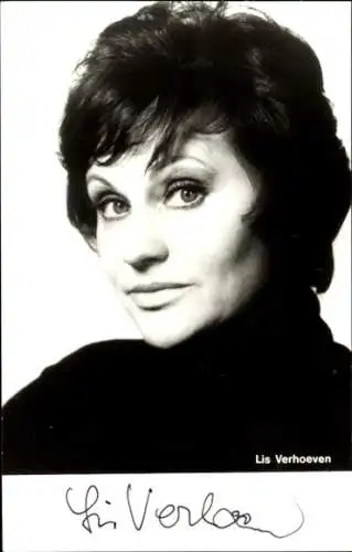Ak Schauspielerin Lis Verhoeven, Portrait, Autogramm