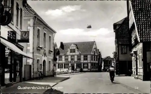 Ak Quakenbrück in Niedersachsen, Langestraße