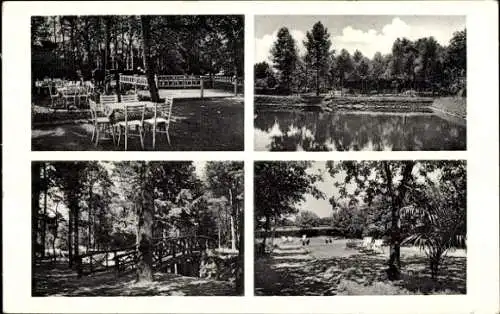 Ak Telgte in Westfalen, Kur- und Kaffehaus Waldhütte