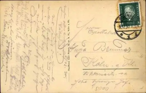 Ak Köln am Rhein, Severinstor, Straßenbahn