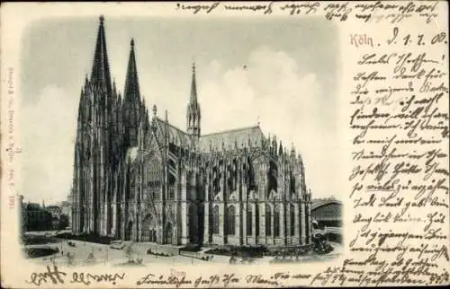 Ak Köln am Rhein, Dom