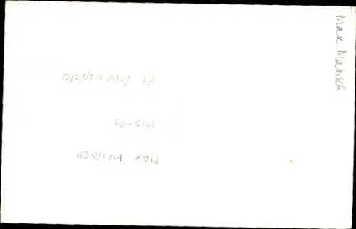 Ak Schauspieler Max Mairich, Portrait, Autogramm