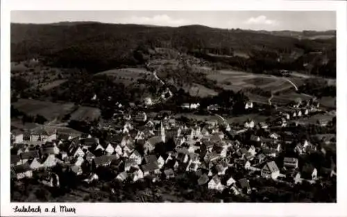 Ak Sulzbach an der Murr, Fliegeraufnahme