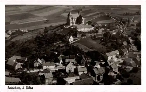 Ak Petersberg Hessen, Fliegeraufnahme