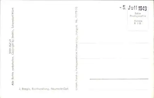 Ak Neumarkt in der Oberpfalz, Fliegeraufnahme