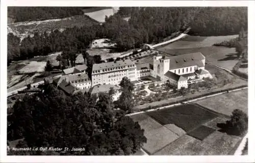 Ak Neumarkt in der Oberpfalz, Fliegeraufnahme, Kloster St. Joseph