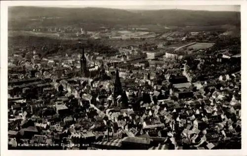 Ak Kaiserslautern in der Pfalz, Fliegeraufnahme