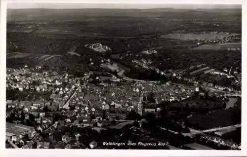 Ak Waiblingen in Württemberg, Fliegeraufnahme