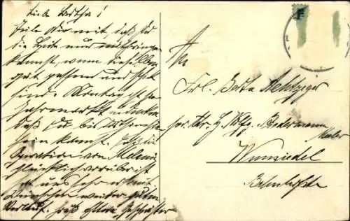 Ak Selb im Fichtelgebirge Oberfranken, Straßenpartie