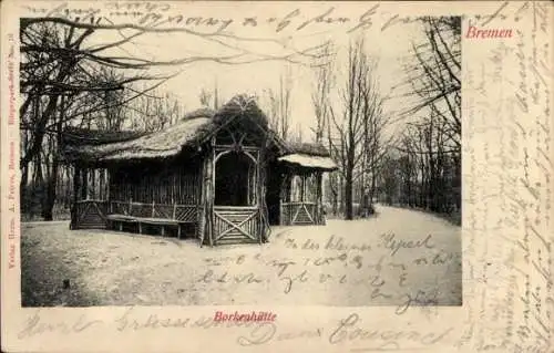 Ak Hansestadt Bremen, Borkenhütte