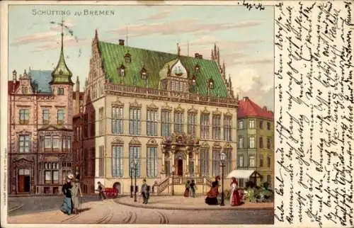 Litho Hansestadt Bremen, Schütting