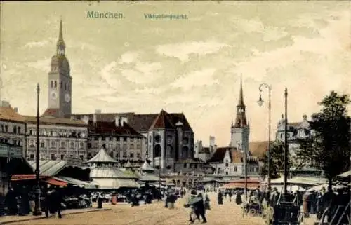 Ak München, Viktualienmarkt