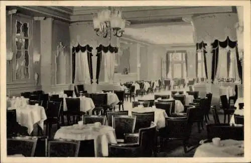 Ak München, Cafe Fürstenhof, Blauer Saal im 1. Stock