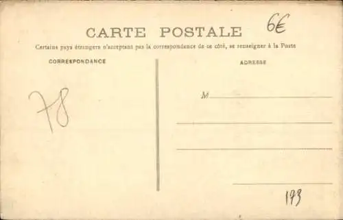 Ak Verneuil sur Seine Yvelines, Chateau des Groux, cote Sud