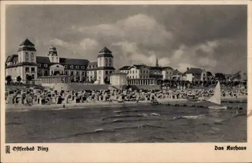 Ak Seebad Binz auf Rügen, Kurhaus