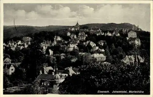 Ak Lutherstadt Eisenach in Thüringen, Johannistal, Marienhöhe