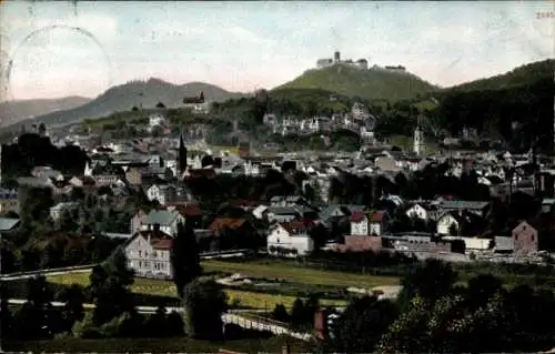 Ak Eisenach in Thüringen, Panorama, Wartburg