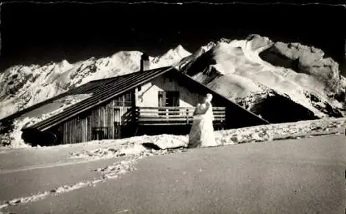 Ak La Clusaz Haute Savoie, Le Chaine des Aravis, l'Aiguille, Winter