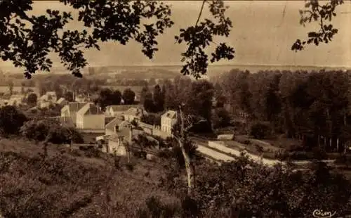 Ak Genille Indre et Loire, Panorama, Vallee de l'Indrois