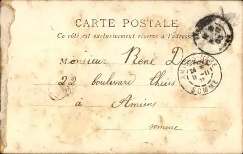 Ak Péronne Somme, Porte Saint Nicolas