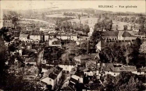 Ak Solignac Haute Vienne, Panorama