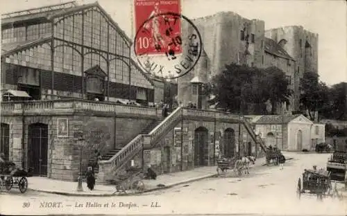 Ak Niort Deux Sèvres, Les Halles, Donjon