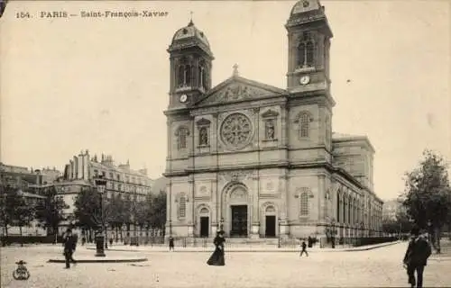 Ak Paris VII, Kirche Saint-François-Xavier