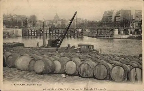 Ak Paris VII, Pont de l’Estacade