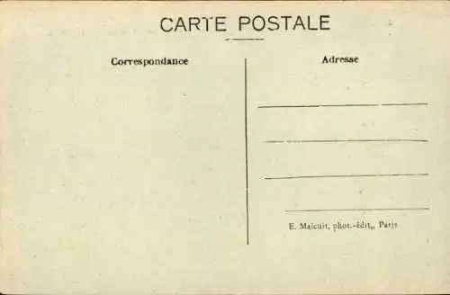 Ak Paris 16. Jahrhundert, Bois de Boulogne, Bagatelle, Schloss und Trianon