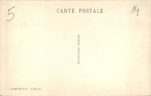 Ak Campeaux Calvados, Kirche