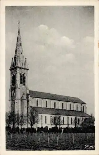 Ak Baule Loiret, Kirche