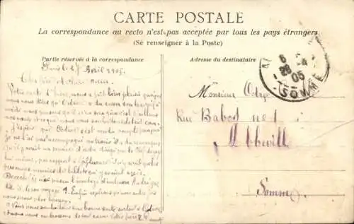 Ak Frankreich, Menschen im Ruderboot, Fluss