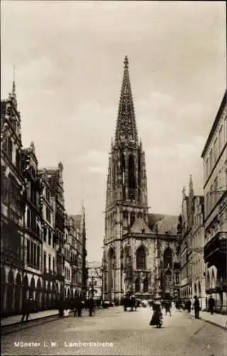 Ak Münster in Westfalen, Lambertikirche