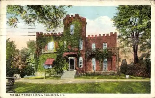 Ak Rochester New York USA, The Old Warner Castle