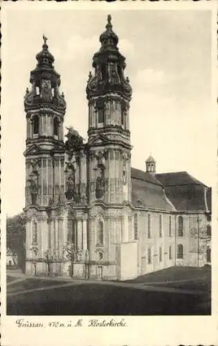 Ak Krzeszów Kamienna Góra Grüssau Schlesien, Klosterkirche