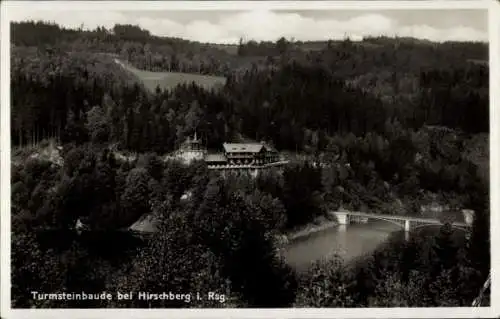 Ak Siedlęcin Boberröhrsdorf Riesengebirge Schlesien, Perła Zachodu, Turmsteinbaude