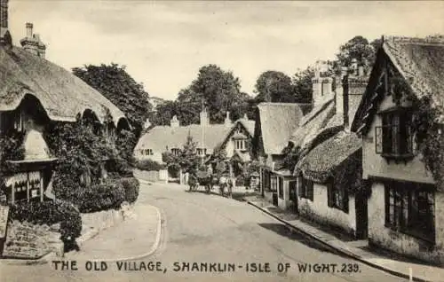 Ak Shanklin Isle of Wight England, Old Village