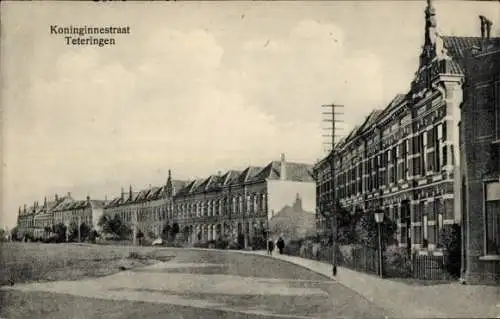 Ak Teteringen Nordbrabant, Königinnenstraße