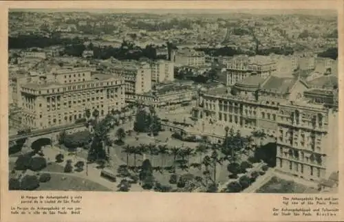 Ak Rio de Janeiro Brasilien, Stadt aus der Vogelschau