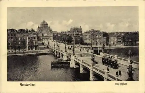 Ak Amsterdam Nordholland Niederlande, Hoogesluis