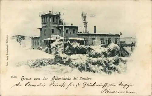 Ak Zwickau in Sachsen, Alberthöhe