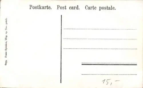 Ak Namibia Deutsch Südwestafrika, Kriegsbilder, Roß und Reiter