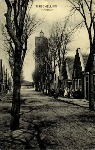 Ak Terschelling Friesland Niederlande, Torerstraat