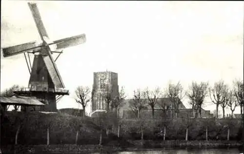 Set von 90 Ansichtskarten Windmühlen Niederlande