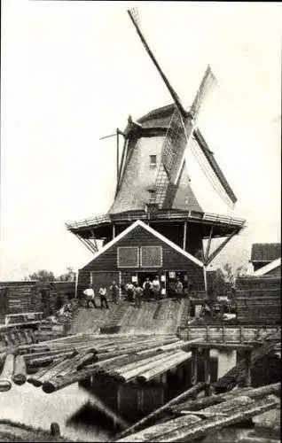 Set von 90 Ansichtskarten Windmühlen Niederlande